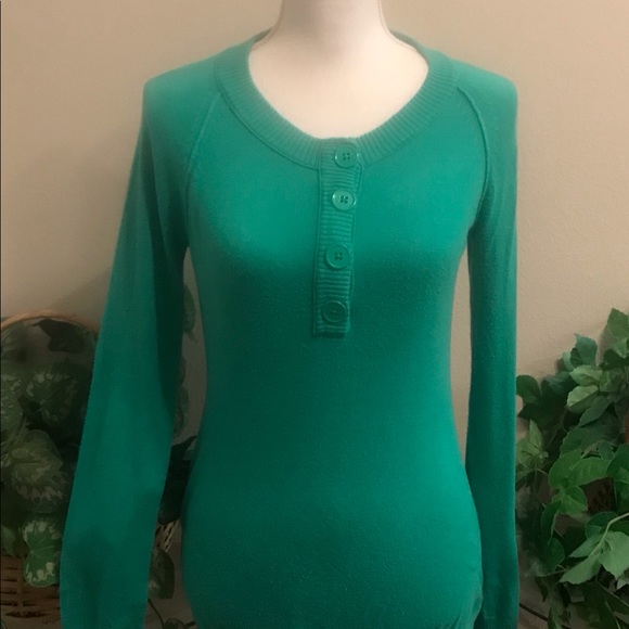 GAP Kelly Green Sweater - Picture 1 of 8
